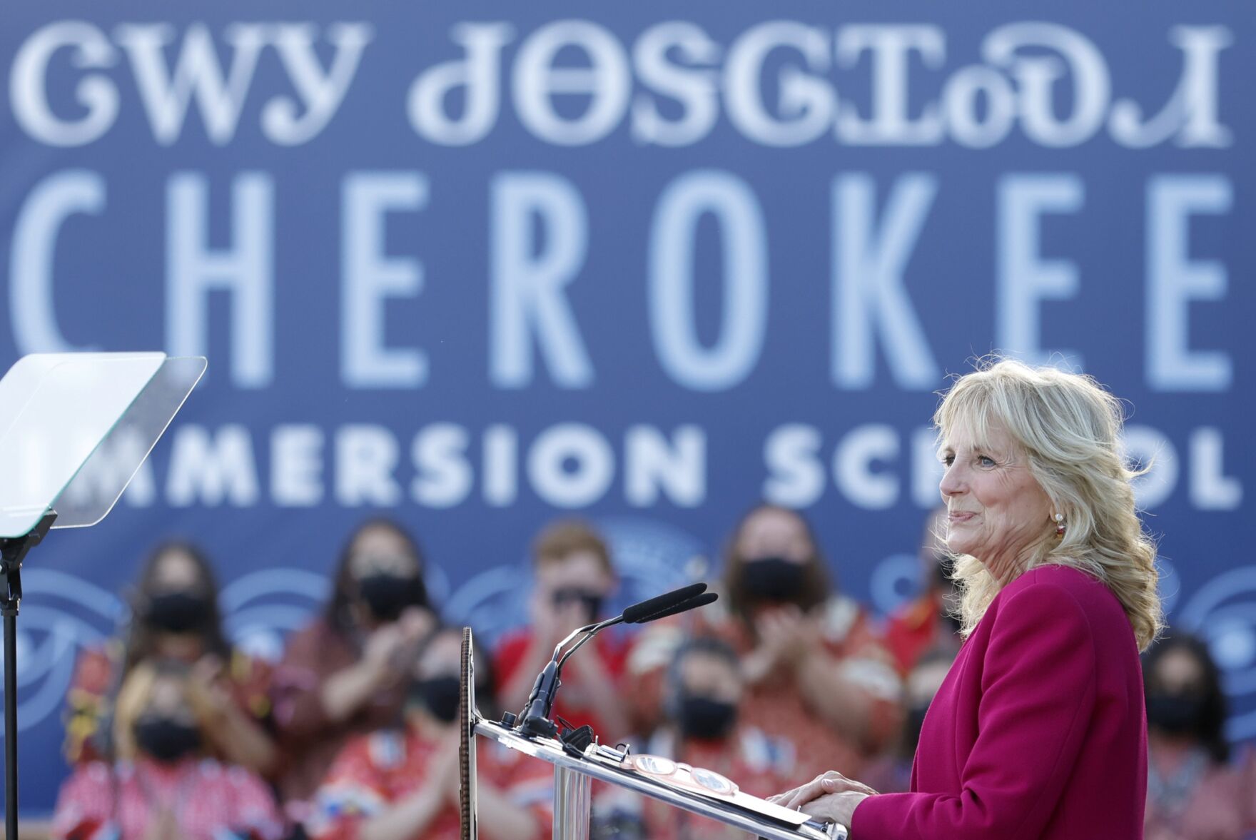 The First Lady visits Tahlequah